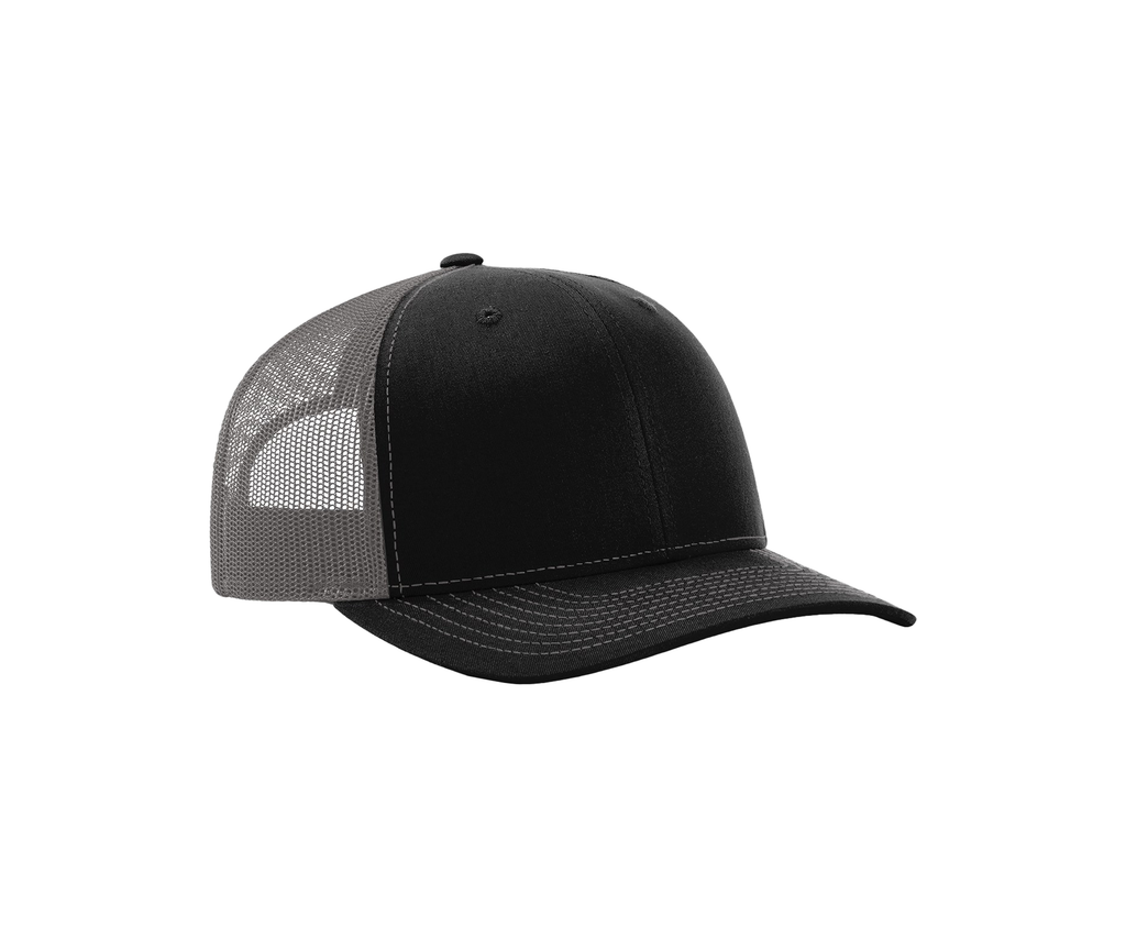 Custom Antler Hat Patch – Hand Traced Deer Antlers on Leather | Richardson 112 Trucker Cap