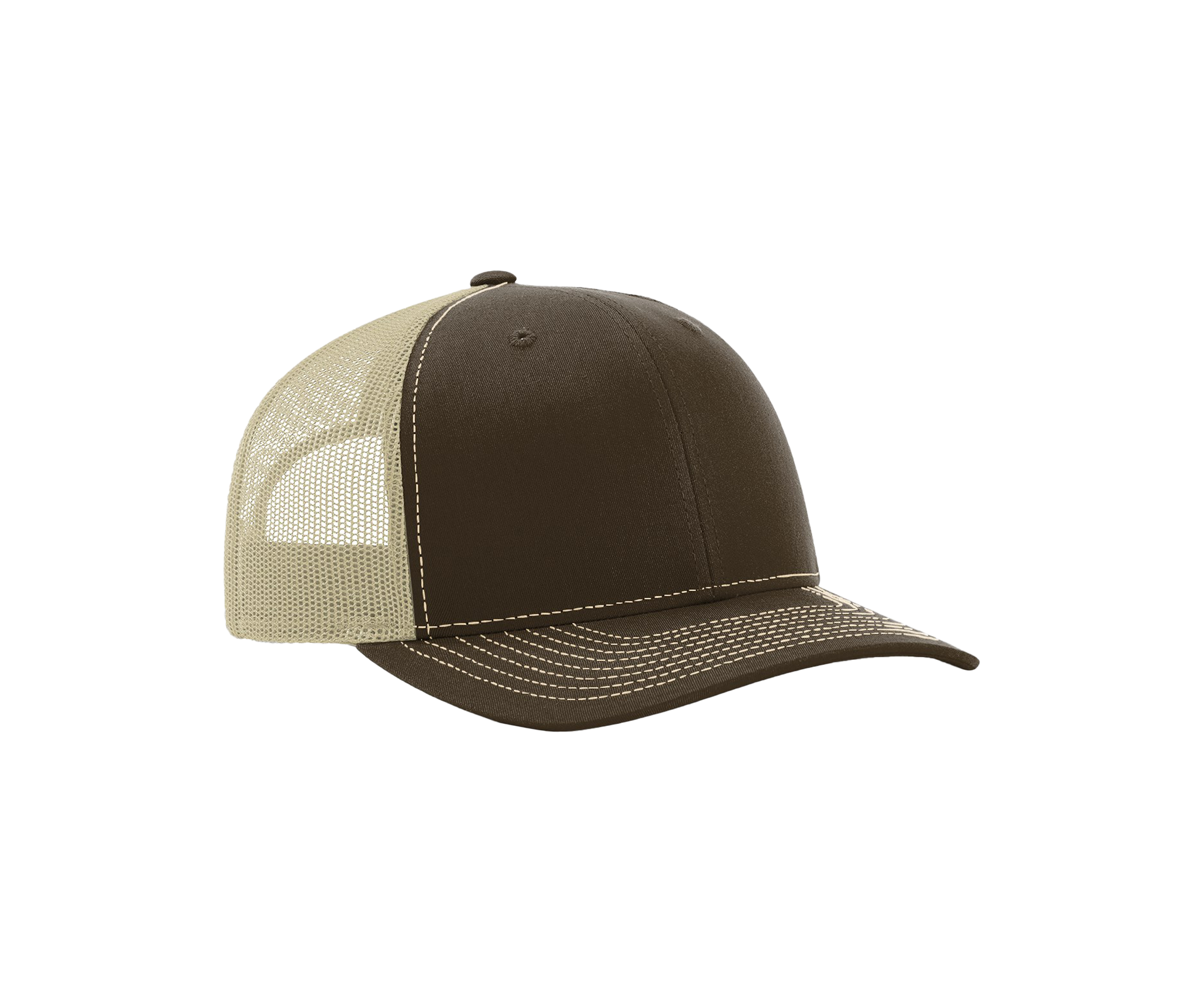 Custom Antler Hat Patch – Hand Traced Deer Antlers on Leather | Richardson 112 Trucker Cap