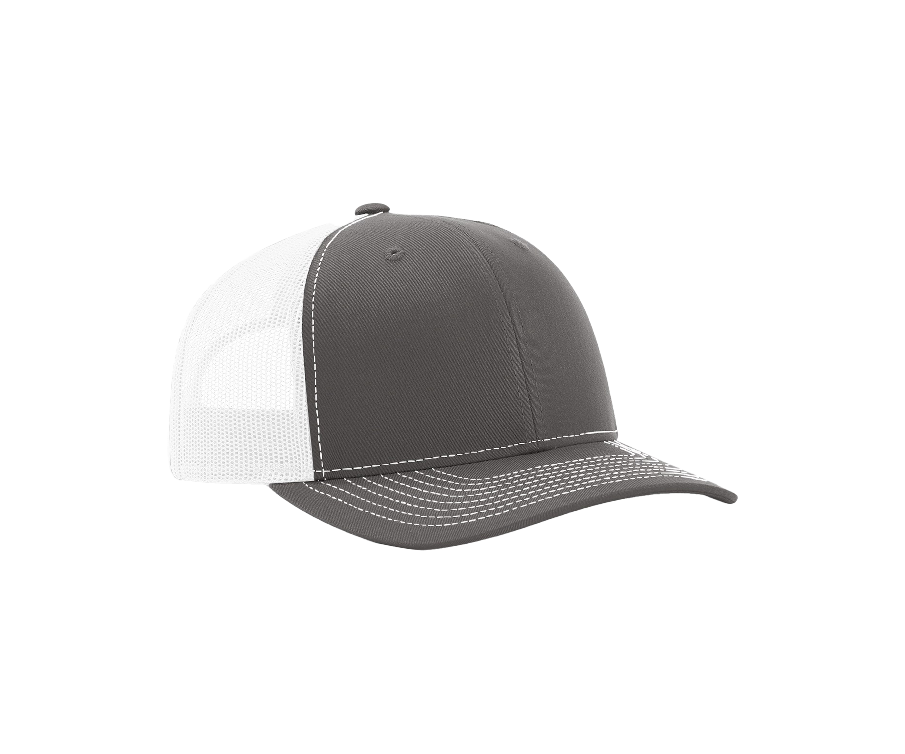 Custom Antler Hat Patch – Hand Traced Deer Antlers on Leather | Richardson 112 Trucker Cap