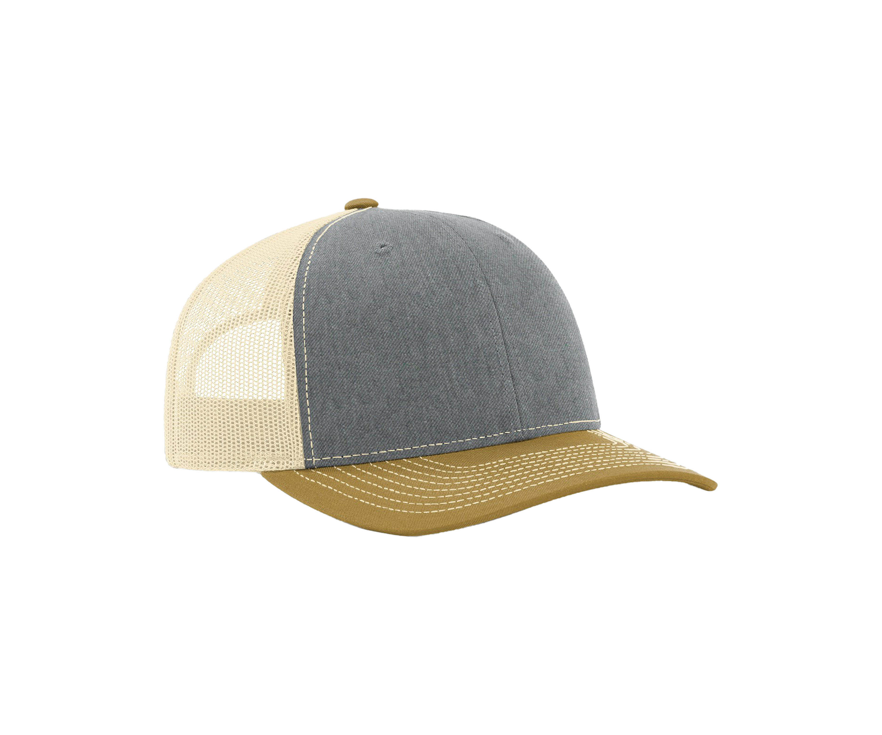 Custom Antler Hat Patch – Hand Traced Deer Antlers on Leather | Richardson 112 Trucker Cap