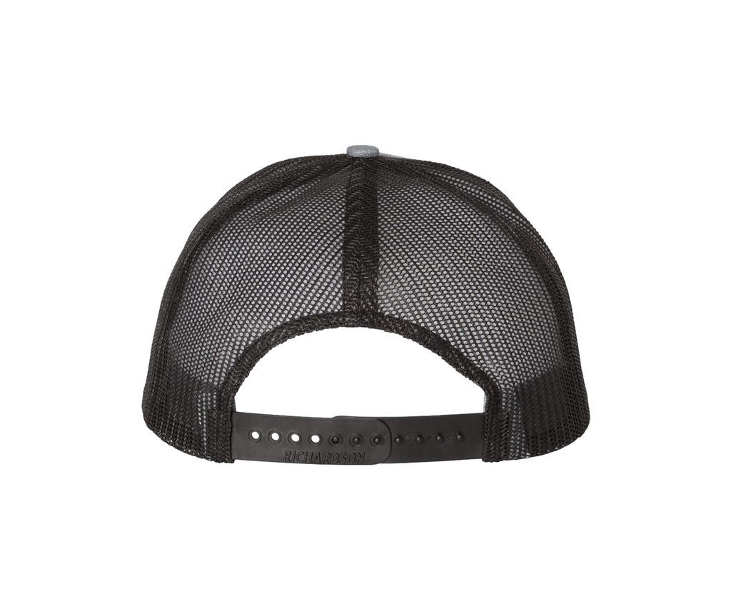 Custom Antler Hat Patch – Hand Traced Deer Antlers on Leather | Richardson 112 Trucker Cap