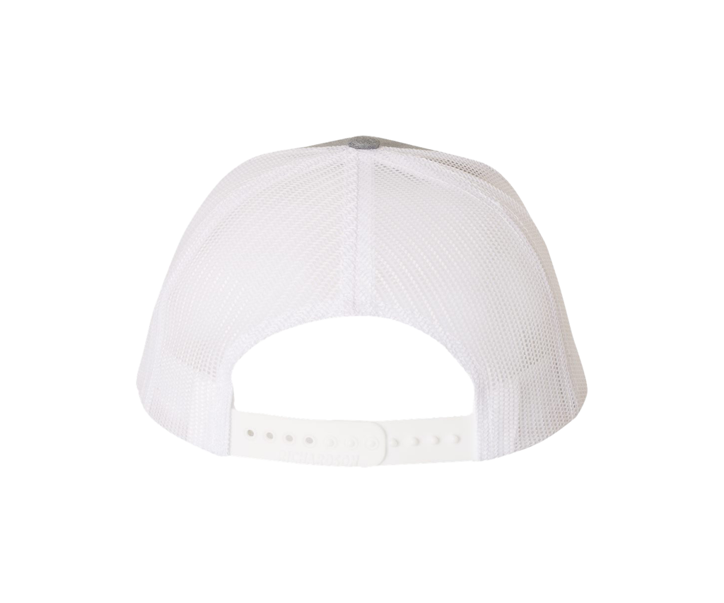 Custom Antler Hat Patch – Hand Traced Deer Antlers on Leather | Richardson 112 Trucker Cap