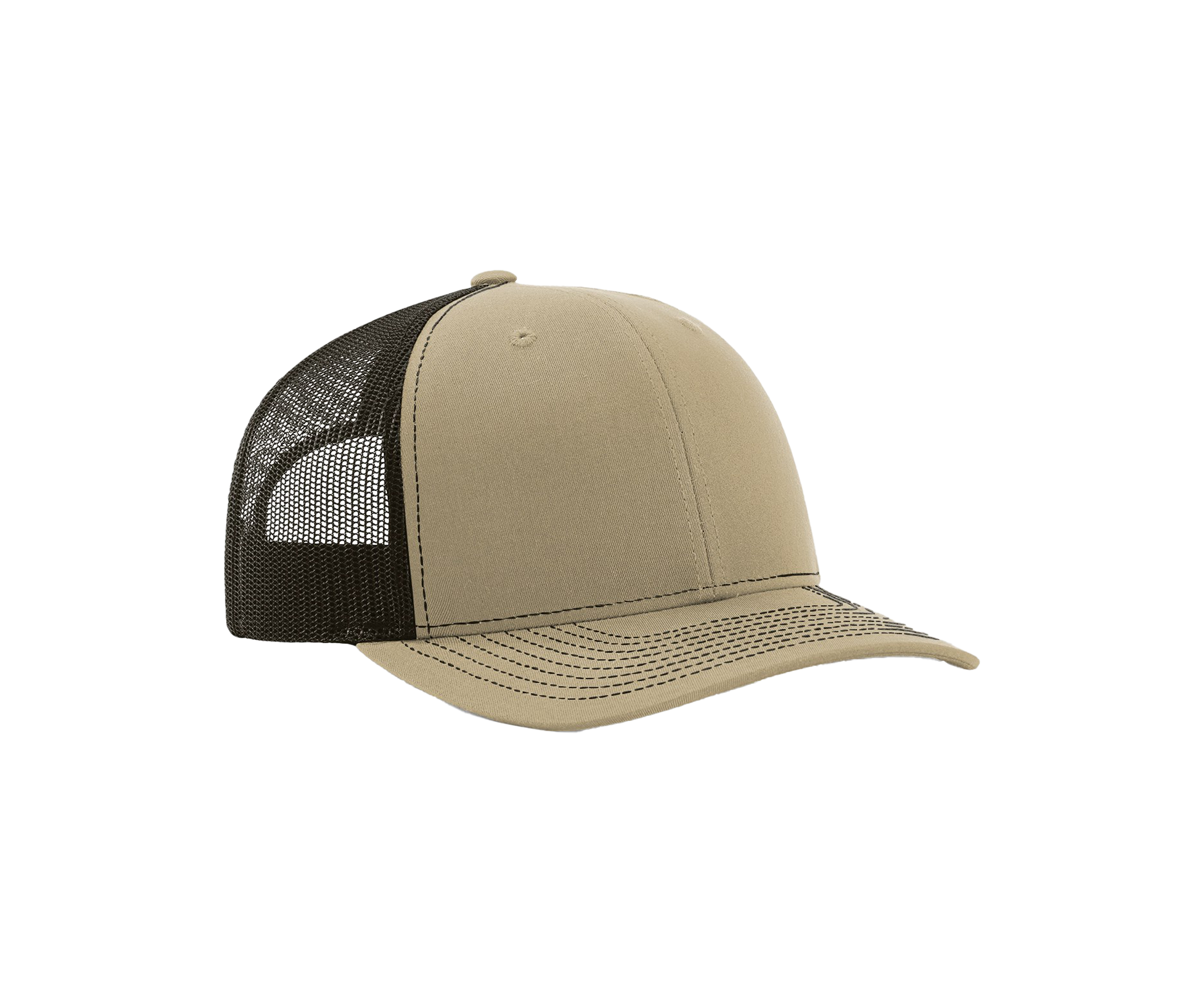 Custom Antler Hat Patch – Hand Traced Deer Antlers on Leather | Richardson 112 Trucker Cap