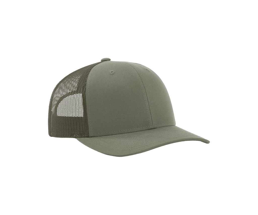 Custom Antler Hat Patch – Hand Traced Deer Antlers on Leather | Richardson 112 Trucker Cap