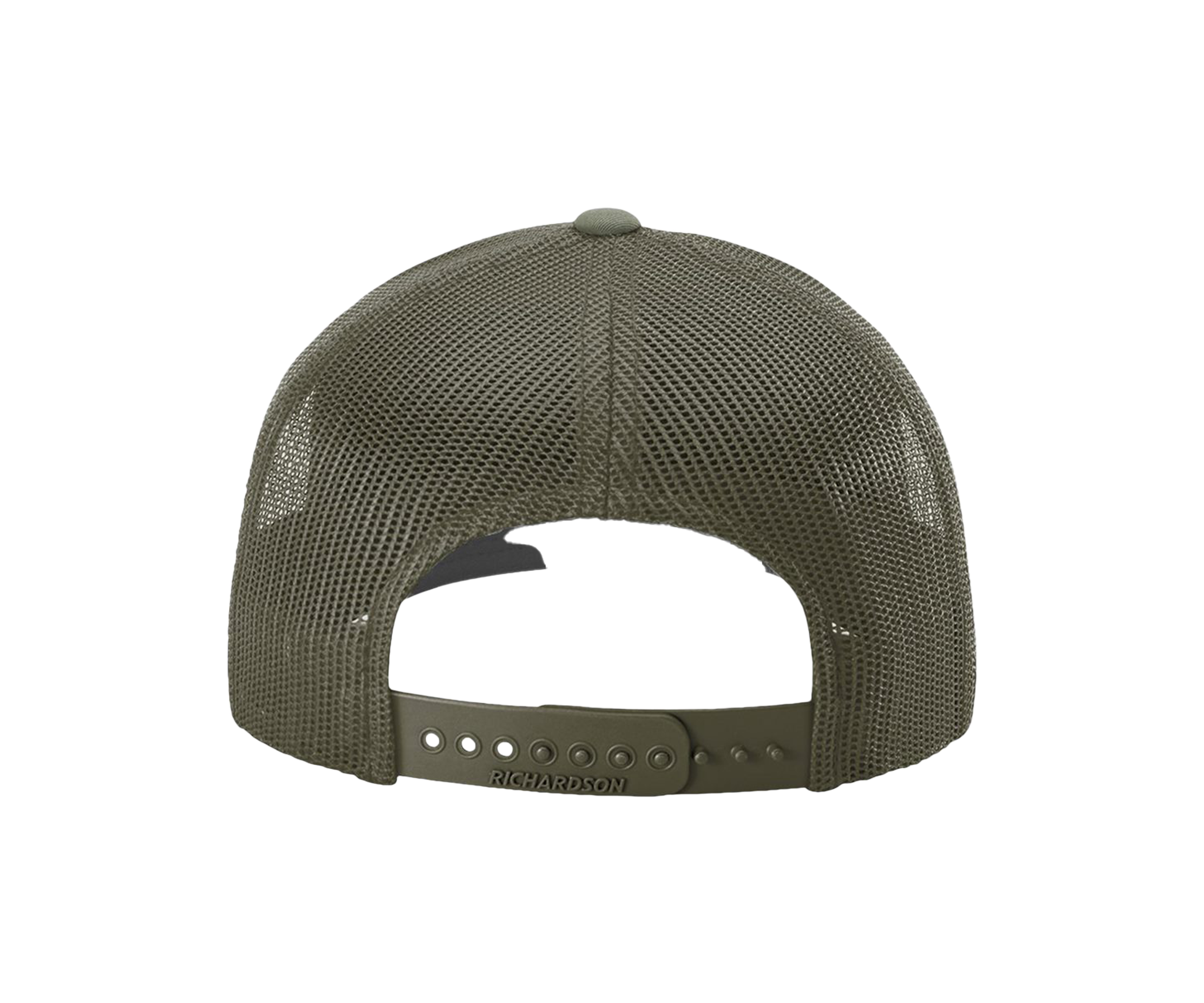 Custom Antler Hat Patch – Hand Traced Deer Antlers on Leather | Richardson 112 Trucker Cap