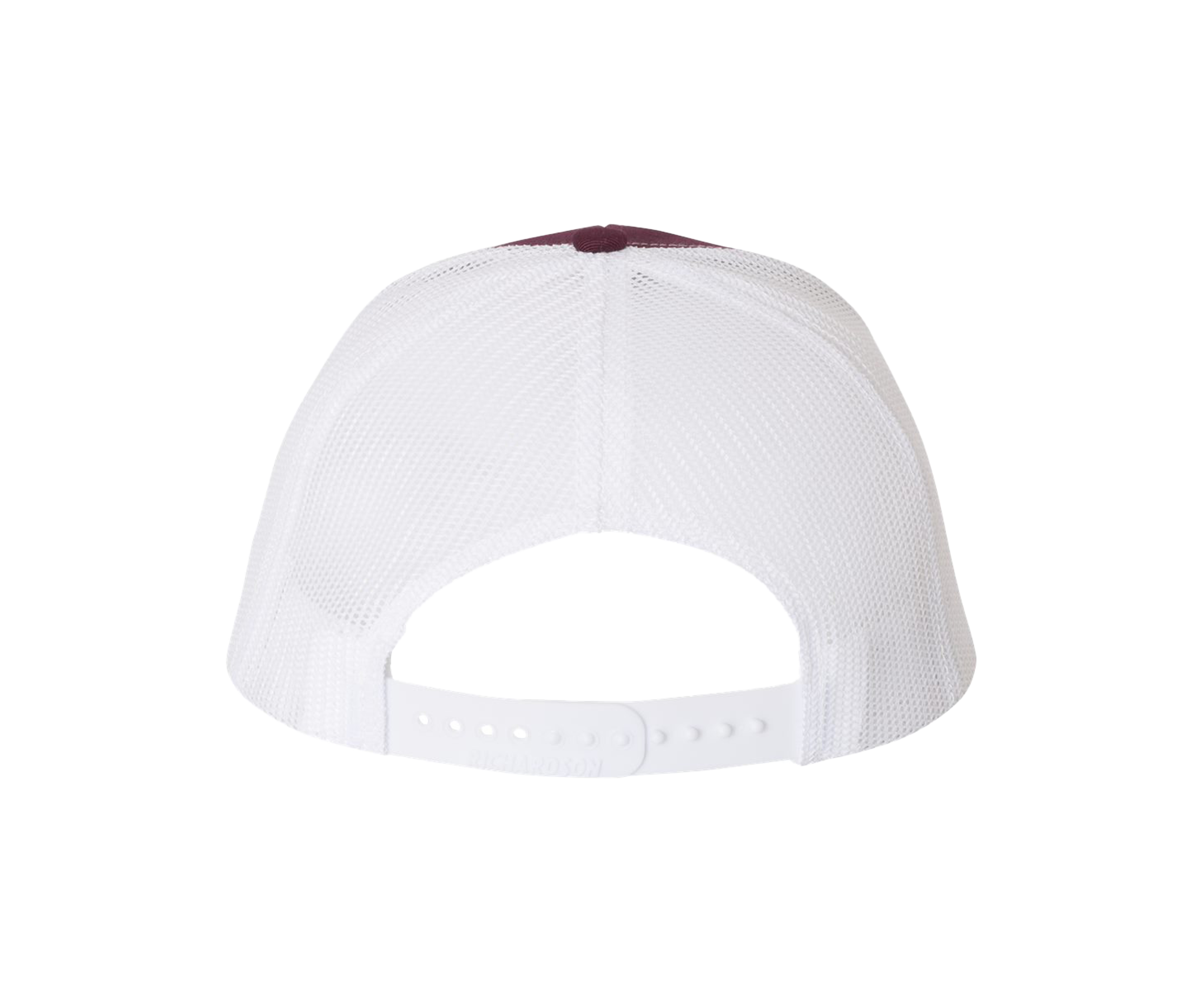 Custom Antler Hat Patch – Hand Traced Deer Antlers on Leather | Richardson 112 Trucker Cap