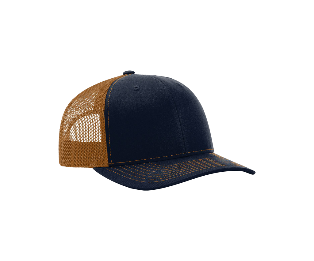 Custom Antler Hat Patch – Hand Traced Deer Antlers on Leather | Richardson 112 Trucker Cap