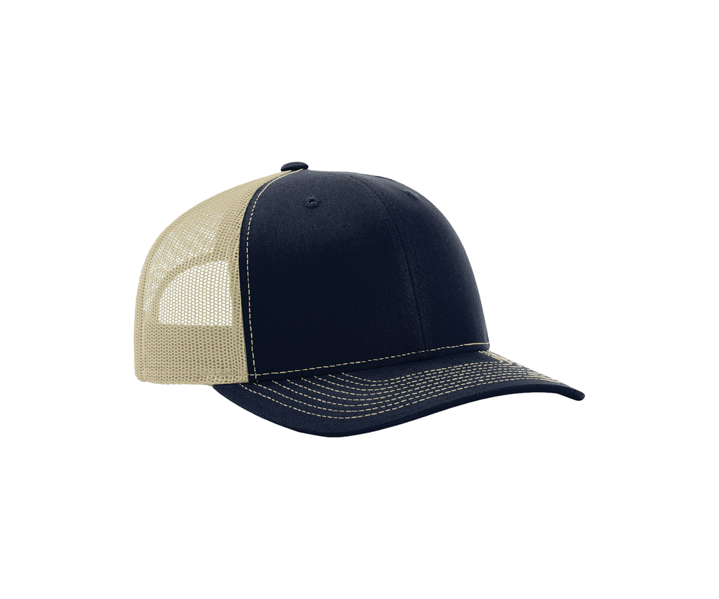 Custom Antler Hat Patch – Hand Traced Deer Antlers on Leather | Richardson 112 Trucker Cap