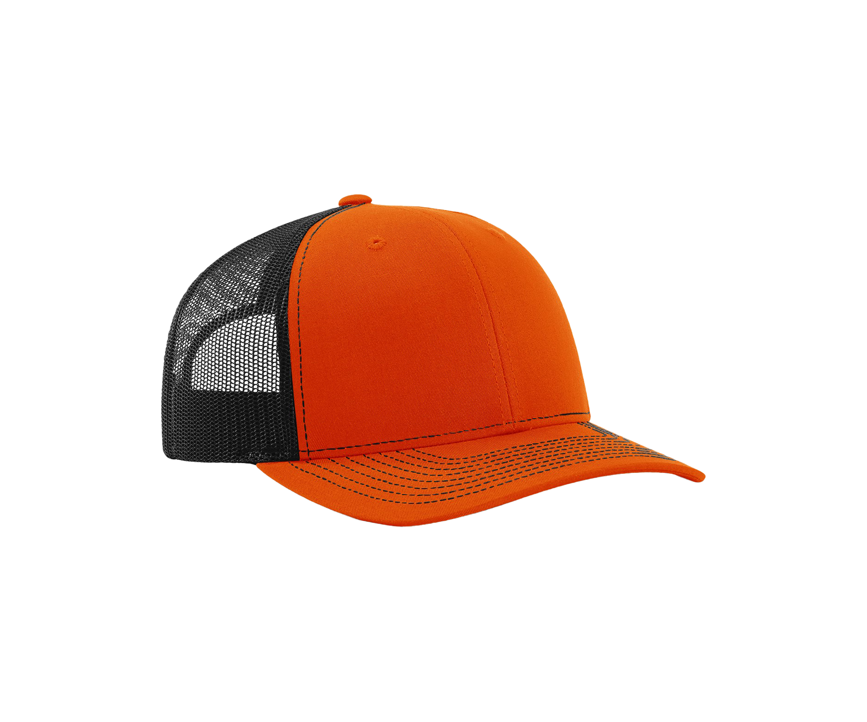 Custom Antler Hat Patch – Hand Traced Deer Antlers on Leather | Richardson 112 Trucker Cap