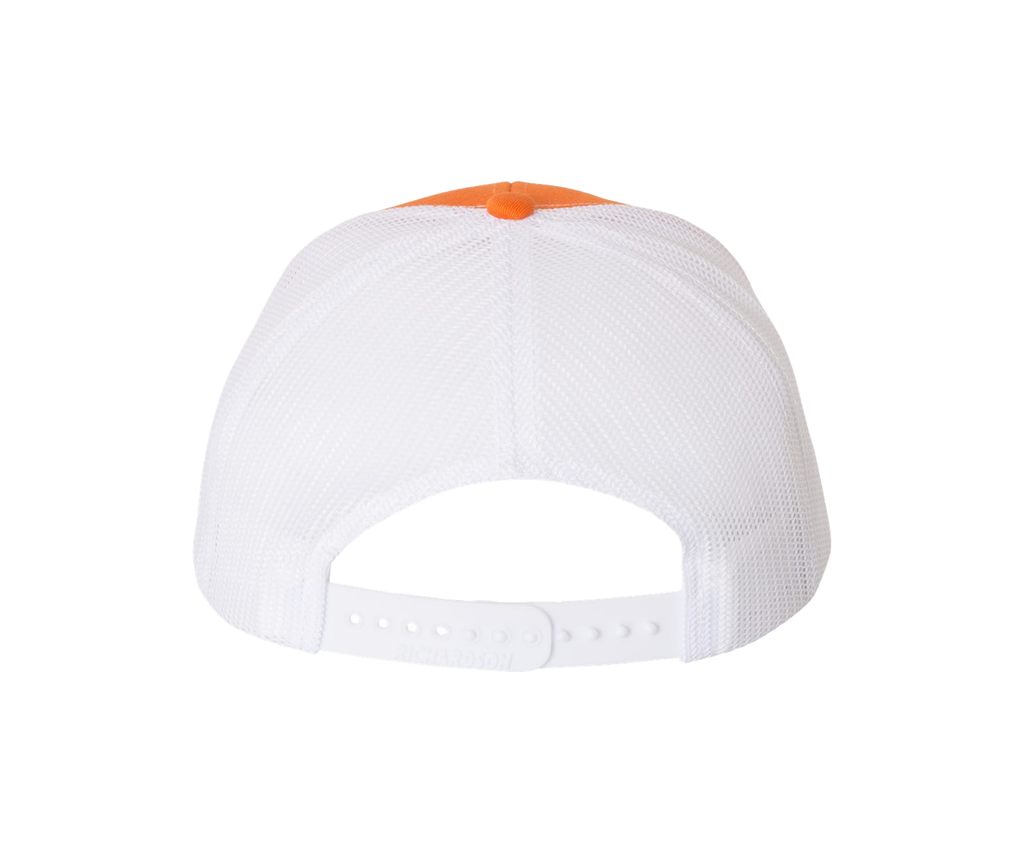 Custom Antler Hat Patch – Hand Traced Deer Antlers on Leather | Richardson 112 Trucker Cap